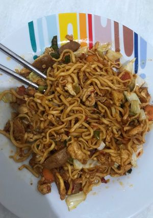 Foto resep Mie goreng tek tek