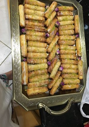 صورة لوصفة بقلاوة