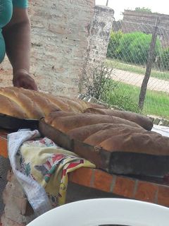 Una foto de Pan casero dulce