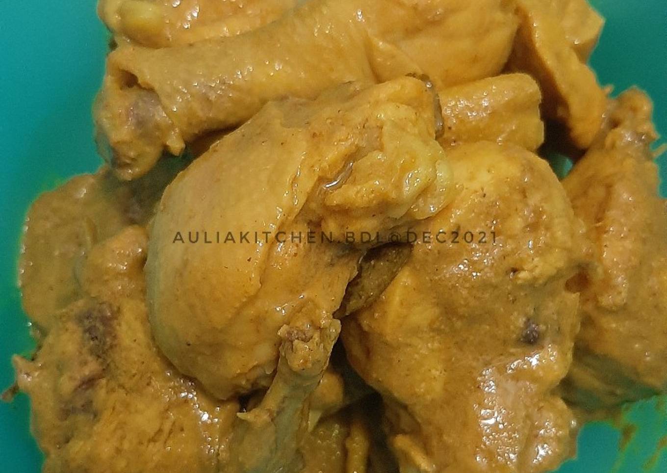 Ayam Ungkep (Stok lauk praktis)