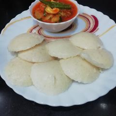 A picture of Vrat Special Idli.