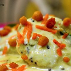 A picture of Dahi Vada South Indian Style Cook with Chef Phani.