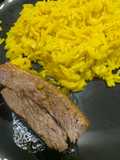 Arroz Basmati y Vacío al horno