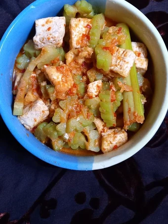 Langkah Gampang Menyiapkan Resep GB. 11 Tumis Pare Tahu yang Enak Banget Anti Ribet, Mantap Sekali