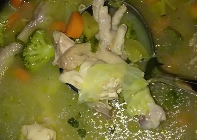 Sup Ayam Kampung Mudah