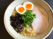 A picture of seasoned boiled egg