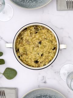 Una foto de Risotto de setas