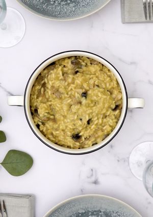 Una foto de Risotto de setas