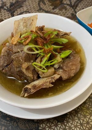 Foto resep Sup lemak tulang iga