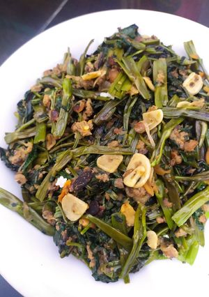 Foto resep Tumis Kangkung Oncom