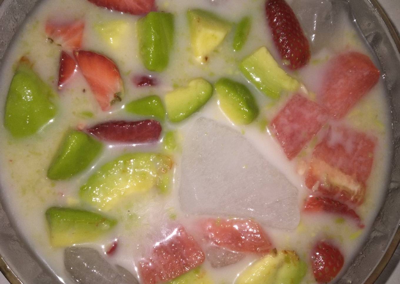 Sop buah simple