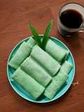Dadar Gulung Pandan Unti Kelapa