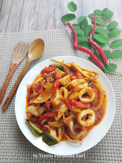 Foto resep Cumi Saus Padang
