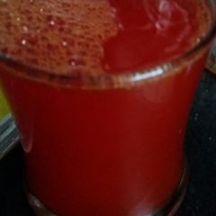 Watermelon juice A picture of Watermelon juice.