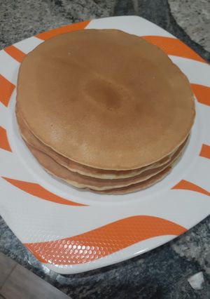 Pancake mai dadi ainihin hoton girkin