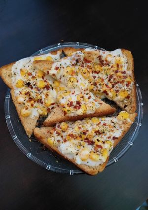 A picture of Corn toast.
