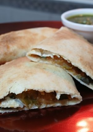 Una foto de Dobladillos de trigo rellenos