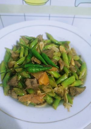 Foto resep Oseng Buncis Hati Pedas