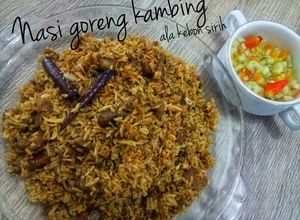 Foto resep Nasi goreng kambing ala kebon sirih