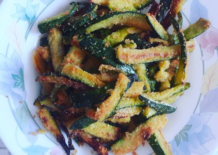 Simple Way to Prepare Quick Zucchine croccanti e gustose..mm😘😘