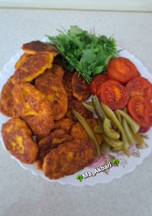 عکسی از دستور 🌺شامی لپه با مرغ