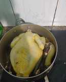 Gà luộc không nước