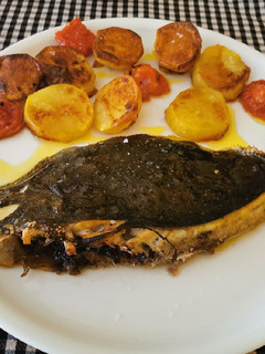Una foto de Turbot al forn