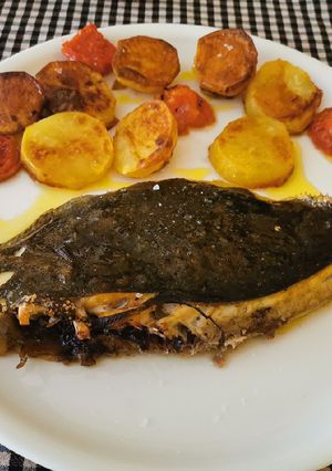 Una foto de Turbot al forn