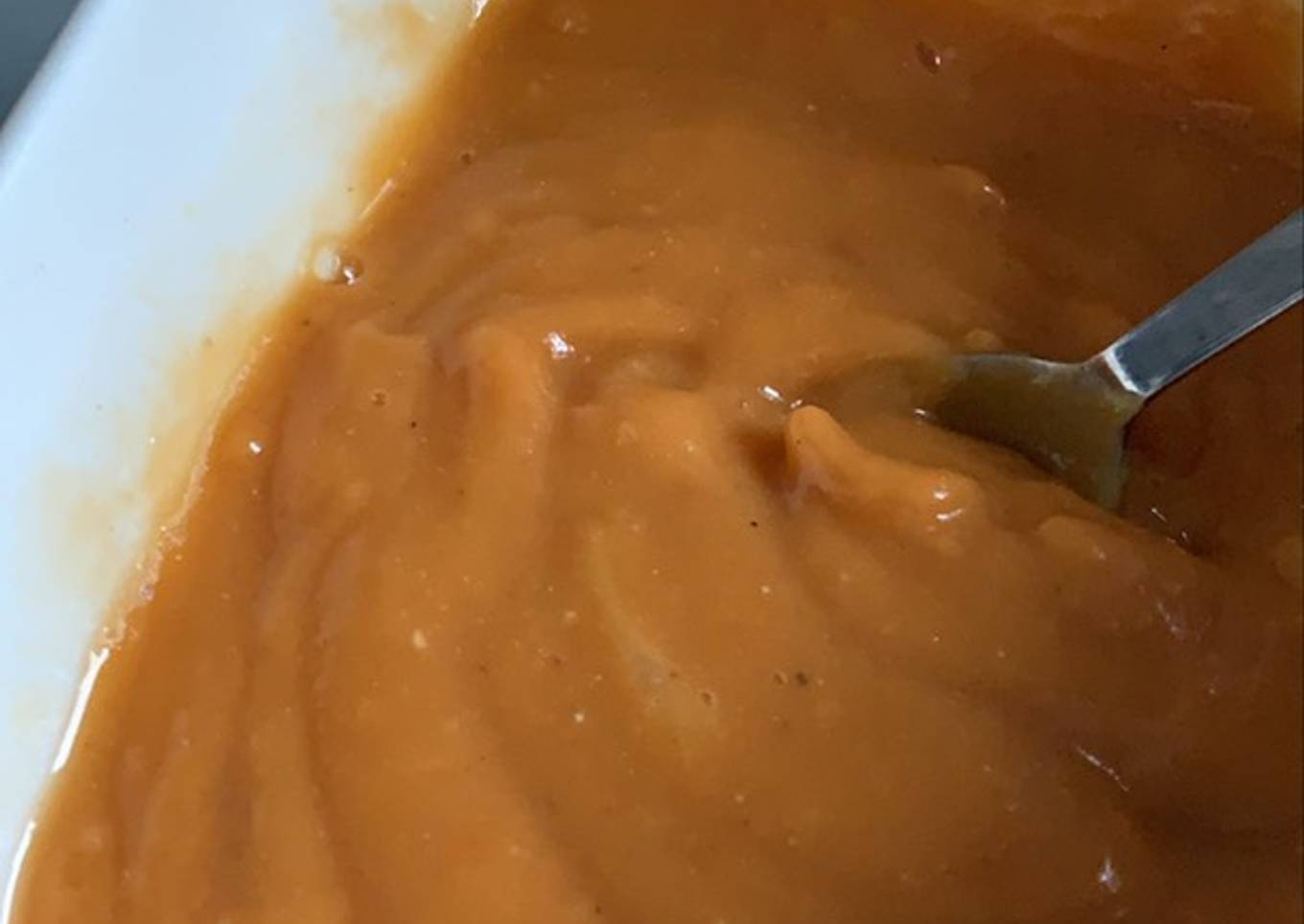Soupe de lentille corail au Thermomix