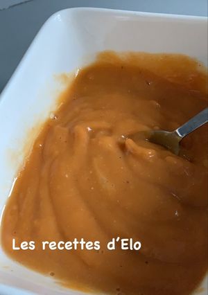 Une photo de Soupe de lentille corail au Thermomix