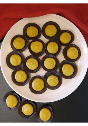 A picture of Mango peda.