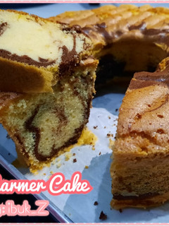 Foto resep Marmer cake empuk lembut favorit keluarga