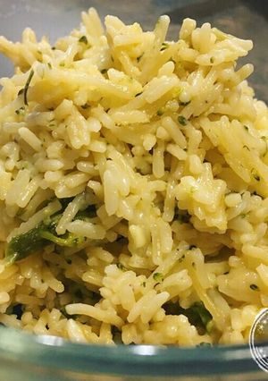 A picture of Raw mango Rice.