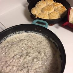 A picture of Biscuits N Gravy.