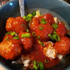 A picture of Crockpot Meatballs.