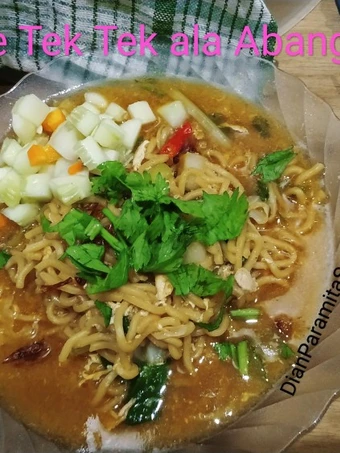 Langkah Gampang Membuat Resep Mie Tek Tek ala Abang Abang yang Enak Banget Anti Ribet, Mantap