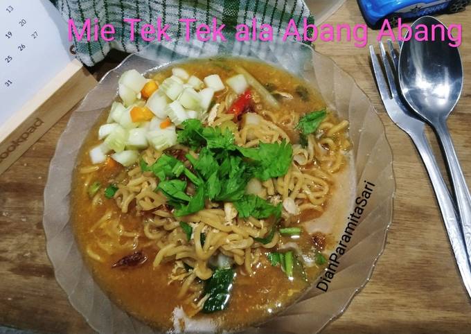 Resep Mie Tek Tek ala Abang Abang Anti Gagal