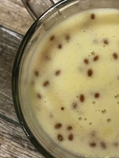 صورة لوصفة كاسترد الحبة الحمراء 🌼
