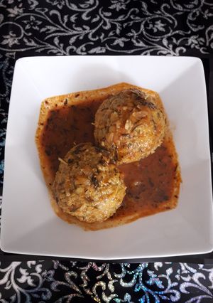 عکسی از دستور کوفته تبریزی