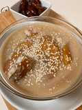 Sweet Pumpkin Soup (appetizers) -- Kolak PiLa (Pisang Labu)