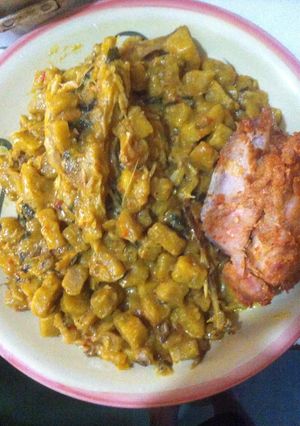 A picture of Plantain Porridge.