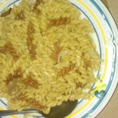 Spicy twisted macrooni A picture of Spicy twisted macrooni.