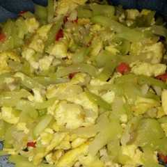 A picture of Oseng2 Labu Siam dan Telur.