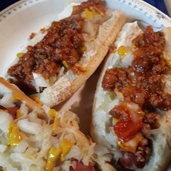 A picture of Rival Weekend Hotdogs.