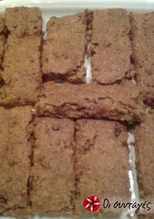 Φωτογραφία της συνταγής Energy bars για μικρούς και μεγάλους