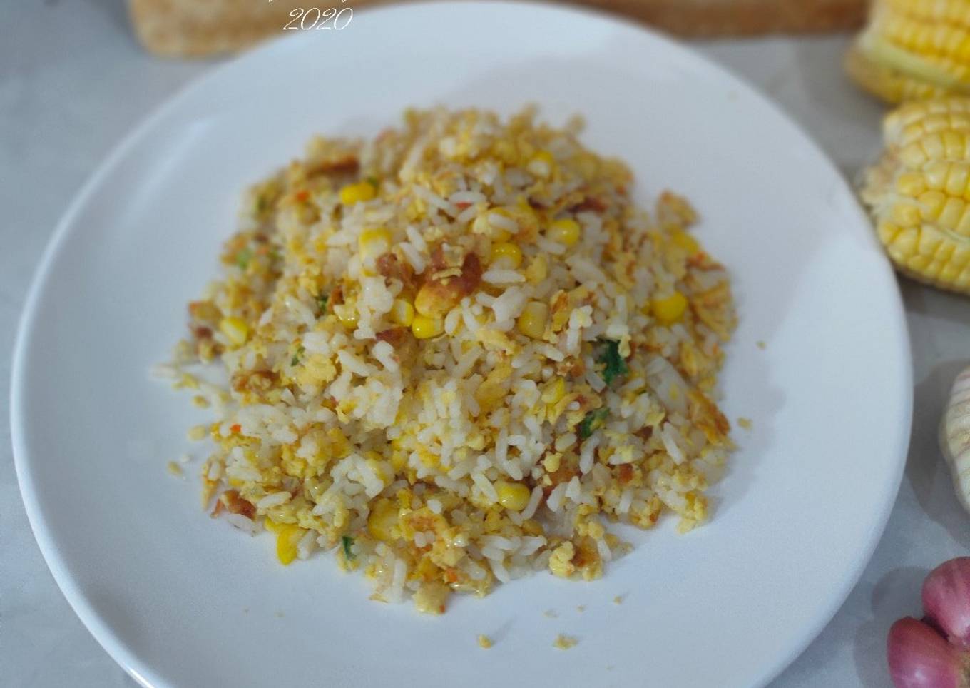 Nasi goreng jagung