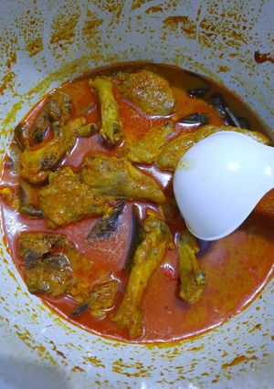 Foto resep Ayam santan pedas