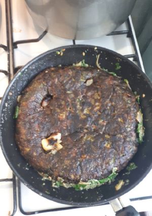 Una foto de Tortilla de espinaca