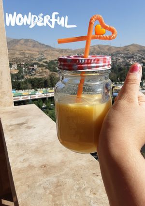 عکسی از دستور 🧡اسموتی انبه🥭🥭 🧡