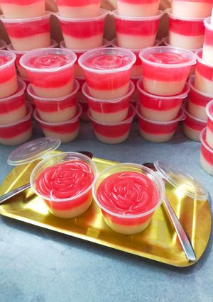 Foto resep Puding Merah Putih Cocopandan